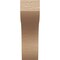 Ekena Millwork 3-inch W x 6-inch D x 10-inch H Stanfield Rough Cedar Woodgrain TimberThane Knee Brace, Primed BRCUR03X06X10STARCPR - alternate 5